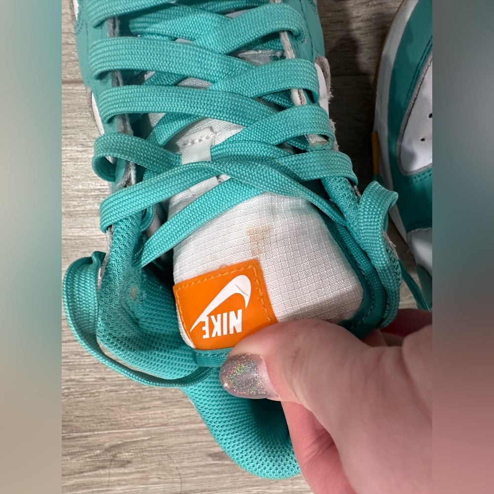 Nike Women’s Dunk Low Teal Zeal - Picture 9 of 9